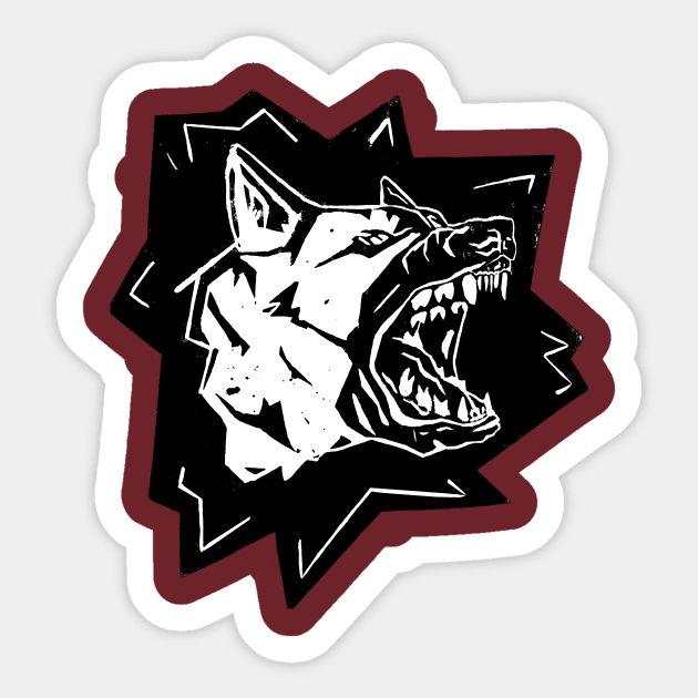 German Shepherd Sticker by finnduffstuff